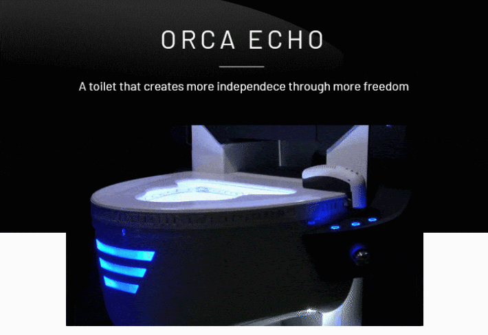 GIF uutiskirjeestä joka kuvaa Orca Echon toimintaa